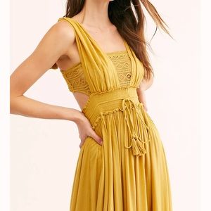 FREE PEOPLE: Santa Maria Maxi Dress